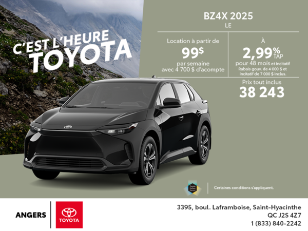 Toyota BZ4X 2025