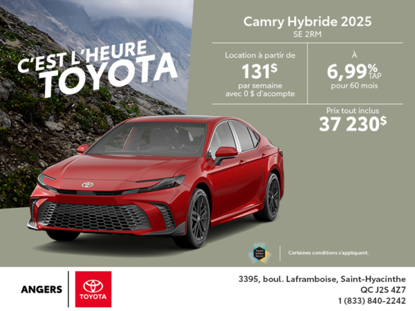 Toyota Camry Hybrid 2025