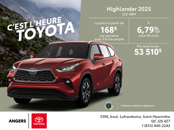 Toyota Highlander 2025