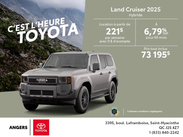 Toyota Land Cruiser 2025