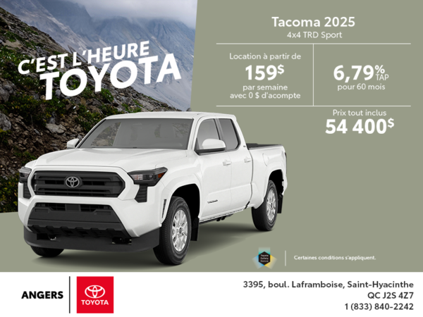 Toyota Tacoma 2025