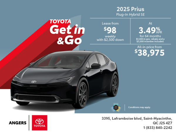 2025 Toyota Prius Plug-In Hybrid