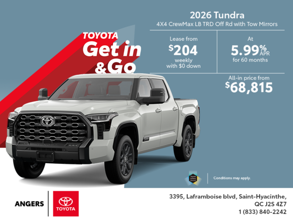 2026 Toyota Tundra