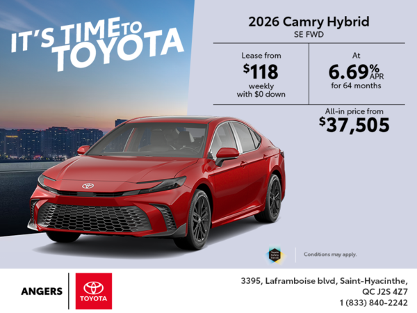 2026 Toyota Camry Hybrid