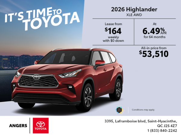 2026 Toyota Highlander