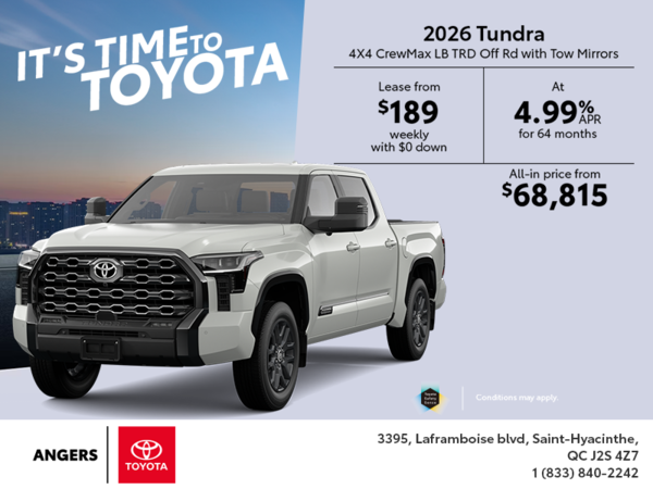 2026 Toyota Tundra