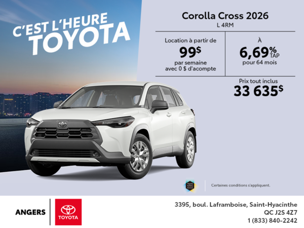 Toyota Corolla Cross 2026