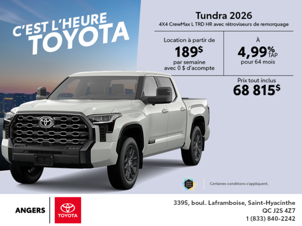 Toyota Tundra 2026