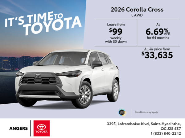 2026 Toyota Corolla Cross
