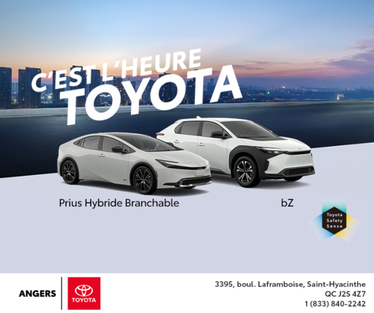 C'est l'heure Toyota!