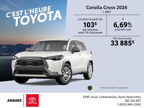 Toyota Corolla Cross 2026