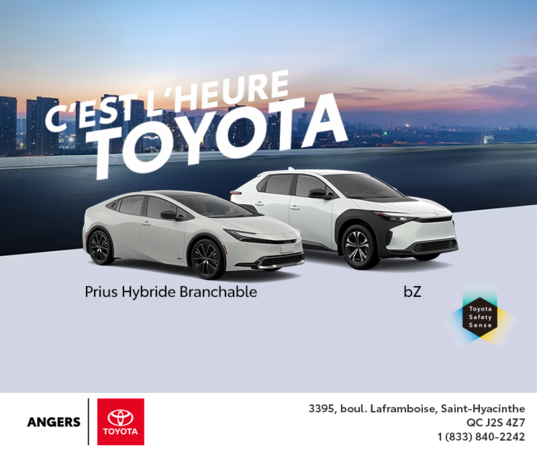 C'est l'heure Toyota!