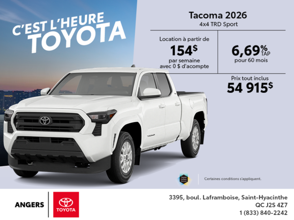 Toyota Tacoma 2026