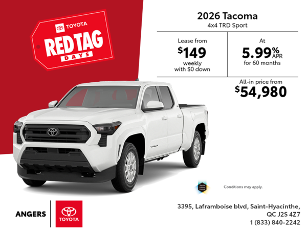 2026 Toyota Tacoma