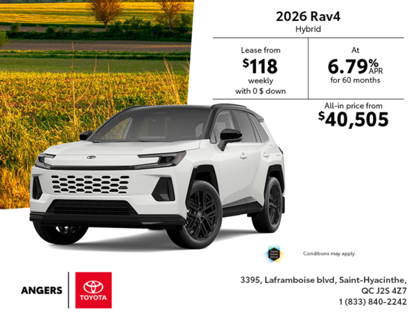 2026 Toyota RAV4 Hybrid