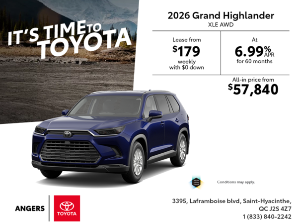 2026 Toyota Grand Highlander