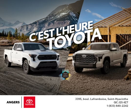 C'est l'heure Toyota