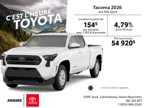 Toyota Tacoma 2026