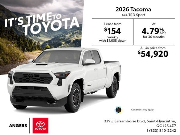 2026 Toyota Tacoma