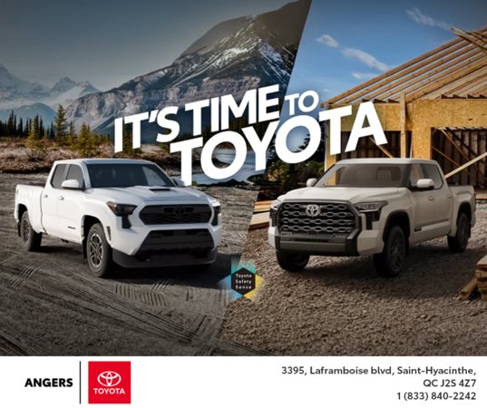 It's Time to Toyota