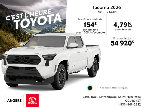 Toyota Tacoma 2026