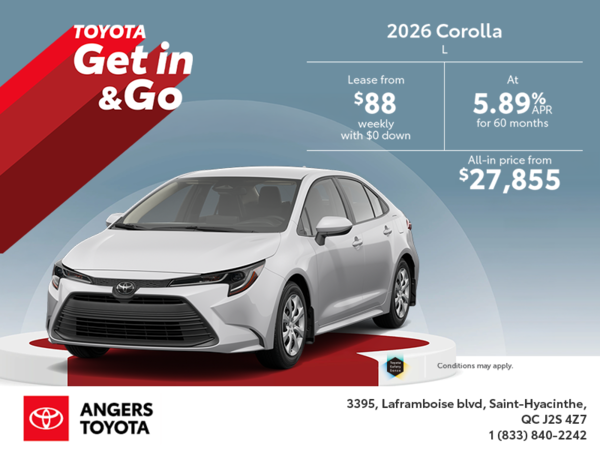 2026 Toyota Corolla