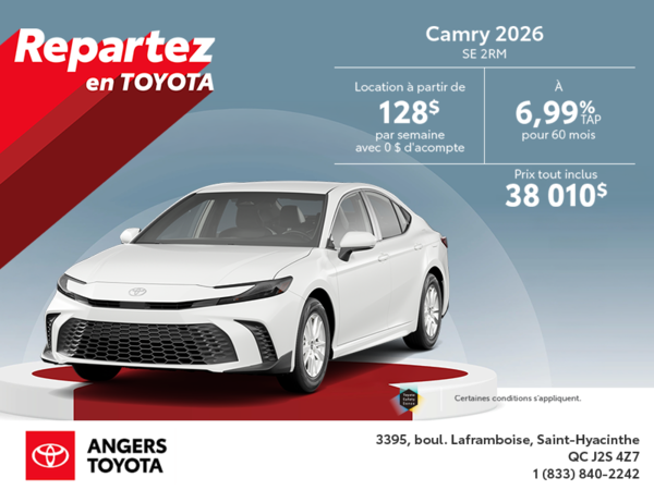 Toyota Camry Hybrid 2026