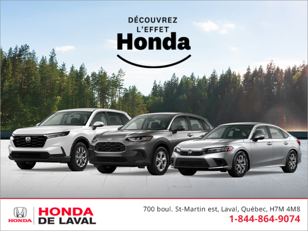 L'événement mensuel Honda !