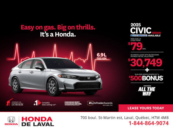 Honda Monthly Event!