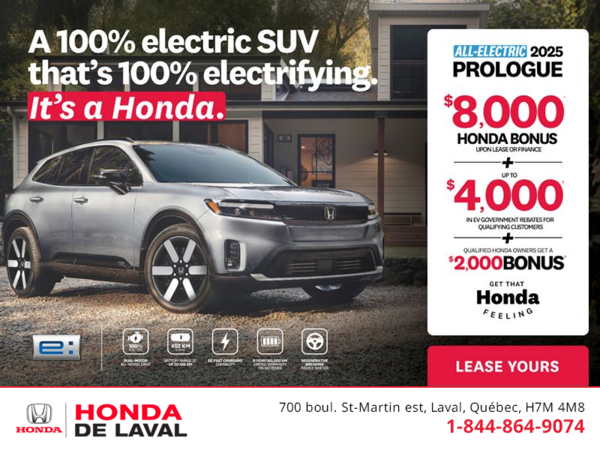 Get the 2025 Honda Prologue!