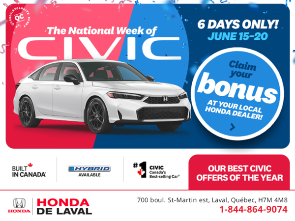 Honda Monthly Event!