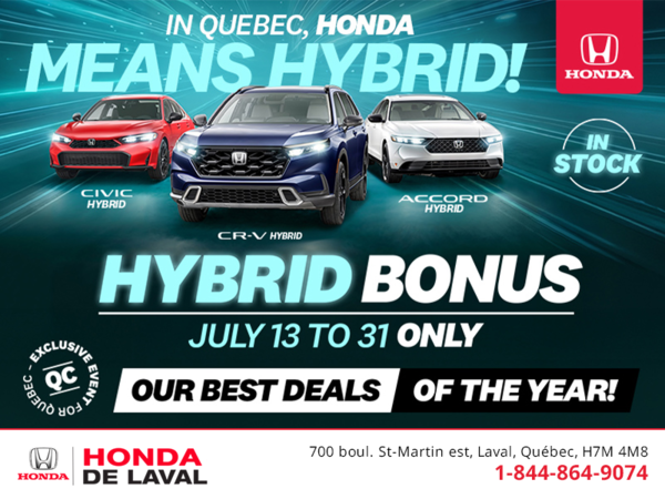 Honda Monthly Event!