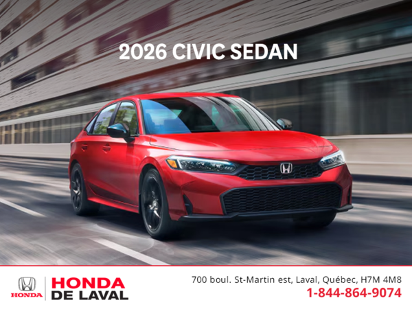 Get the 2026 Honda Civic! 