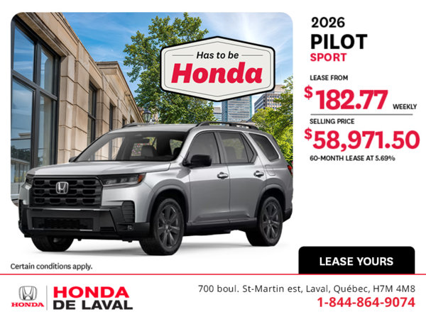 2026 Honda Pilot