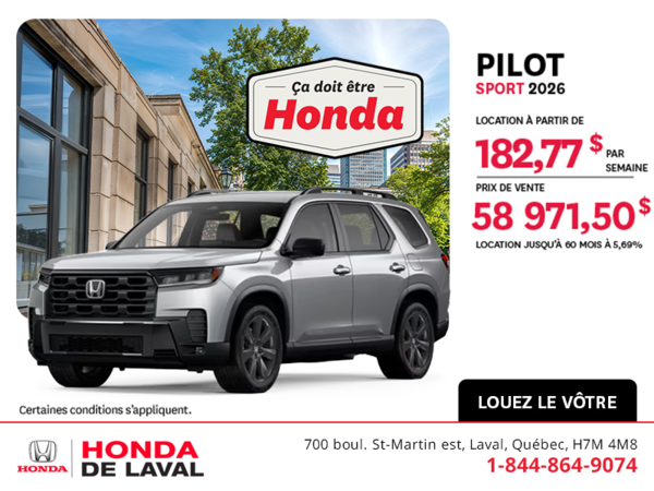 Honda Pilot 2026