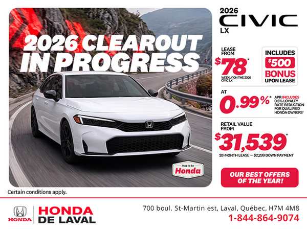 2026 Honda Civic Sedan