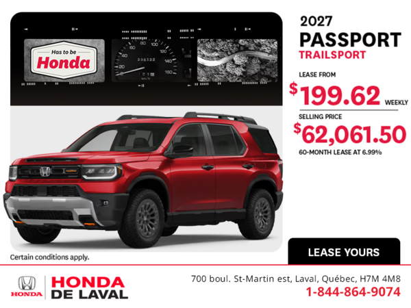 2027 Honda Passport