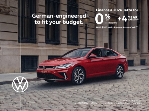 Get the 2026 Volkswagen Jetta