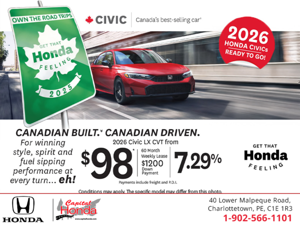 Get the 2025 Honda Civic!
