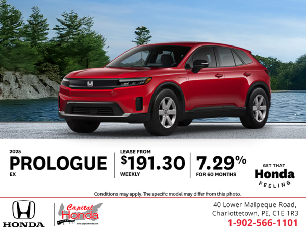 Get the 2025 Honda Prologue!