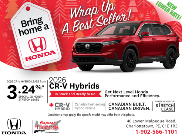 Get the 2026 Honda CR-V hybrid! 