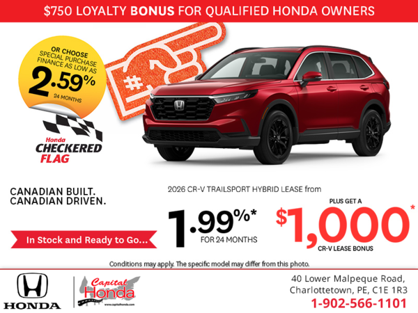 Get the 2026 Honda CR-V Hybrid! 