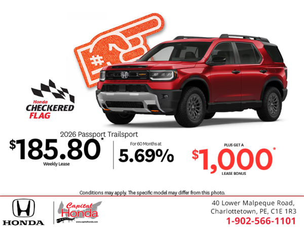 Get the 2026 Honda Passport!
