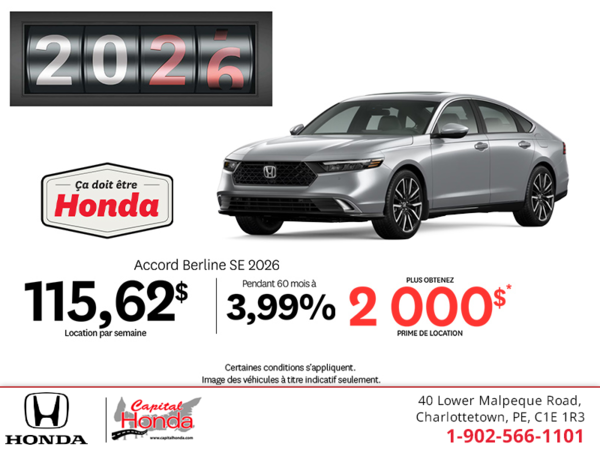 Honda Accord 2026