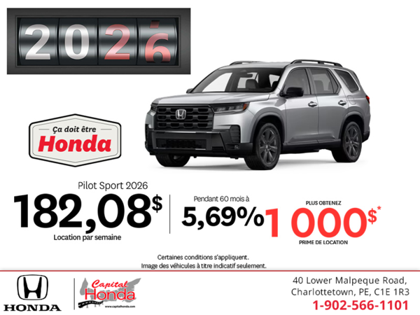 Honda Pilot 2026
