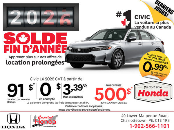 Honda Civic Sedan 2026