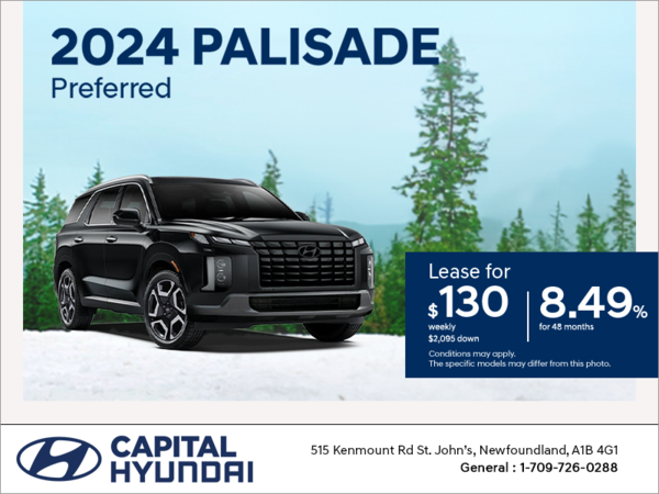 Get the 2024 Palisade!