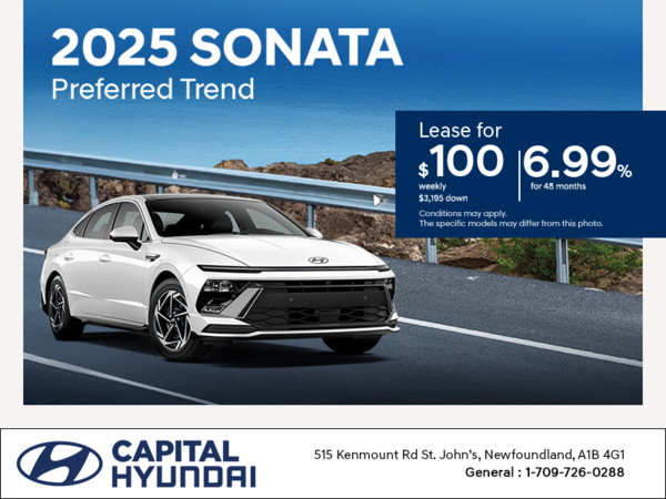 Get the 2025 Hyundai Sonata