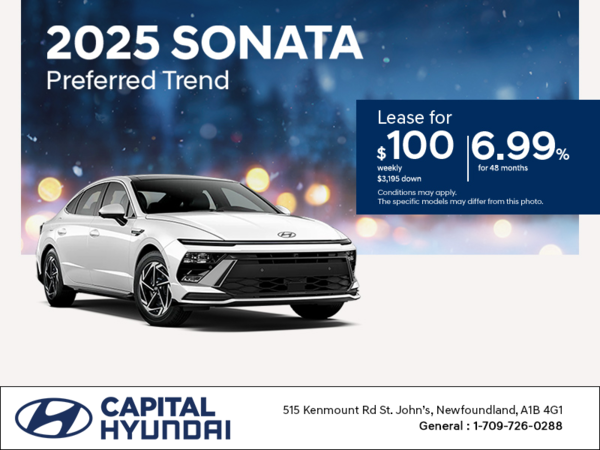 Get the 2025 Hyundai Sonata