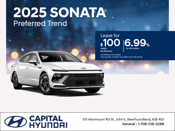 Get the 2025 Hyundai Sonata